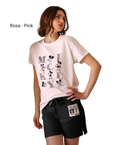 Pigiama donna manica corta - manica,