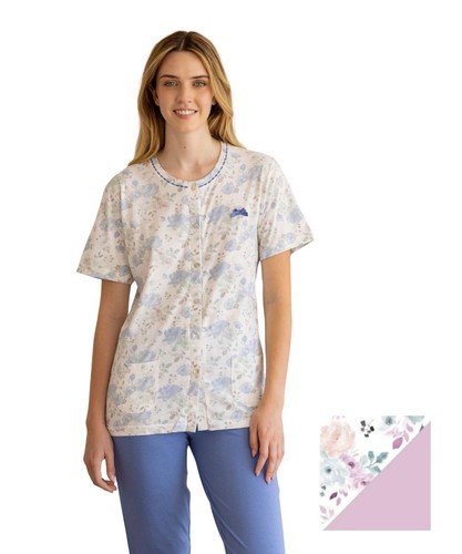 Pigiama donna aperto manica - pigiama,