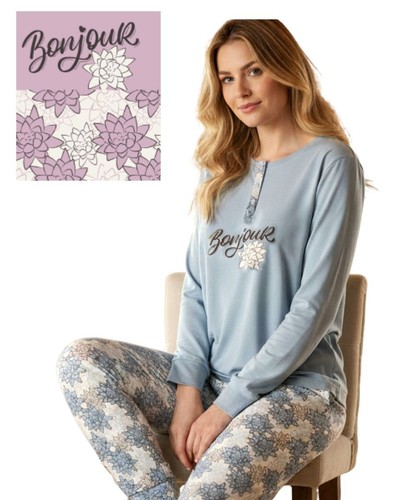 Pigiama donna jersey di - pigiama,