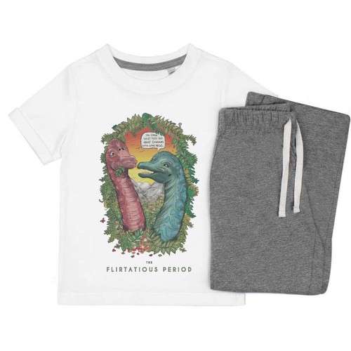 Flirtare coppia dinosauri - di, dinosauri'