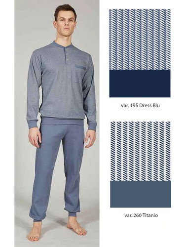 Pigiama uomo jersey di - jersey,