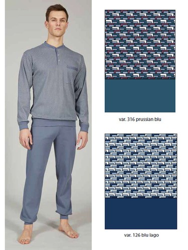 Pigiama uomo jersey di - in,