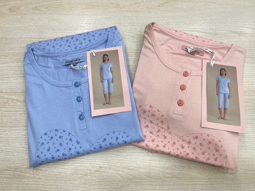 Pigiama donna mezza manica - mezza,