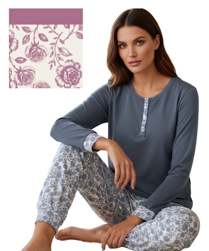 Pigiama donna jersey - pigiama, in