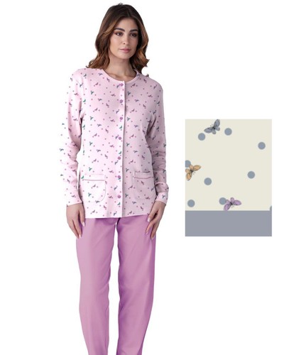 Pigiama donna calibrato aperto - donna,