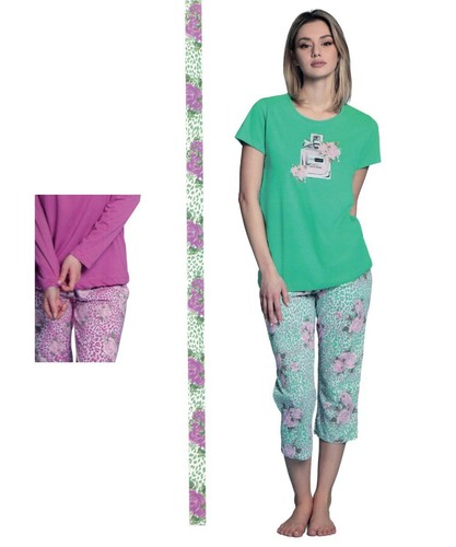 Pigiama donna con pinocchietto