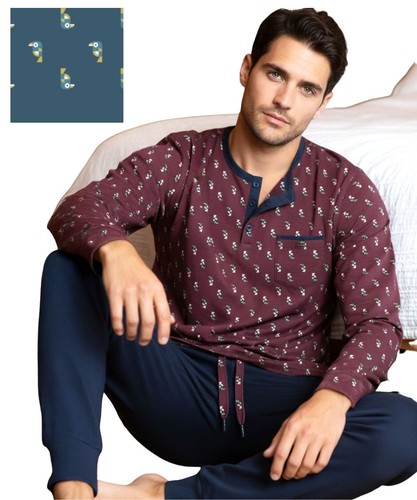 Pigiama uomo jersey - uomo, in