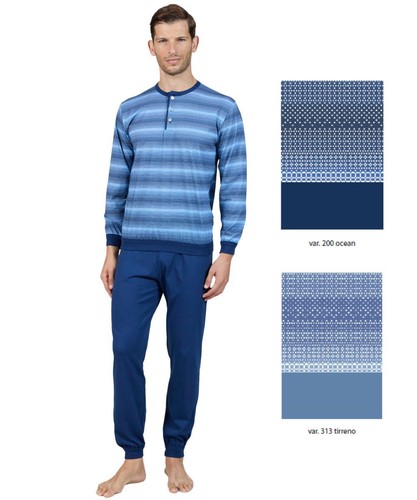 Pigiama uomo jersey di - pigiama, in