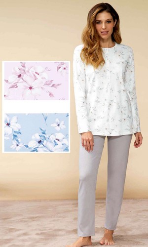 Pigiama donna jersey di - pigiama, in